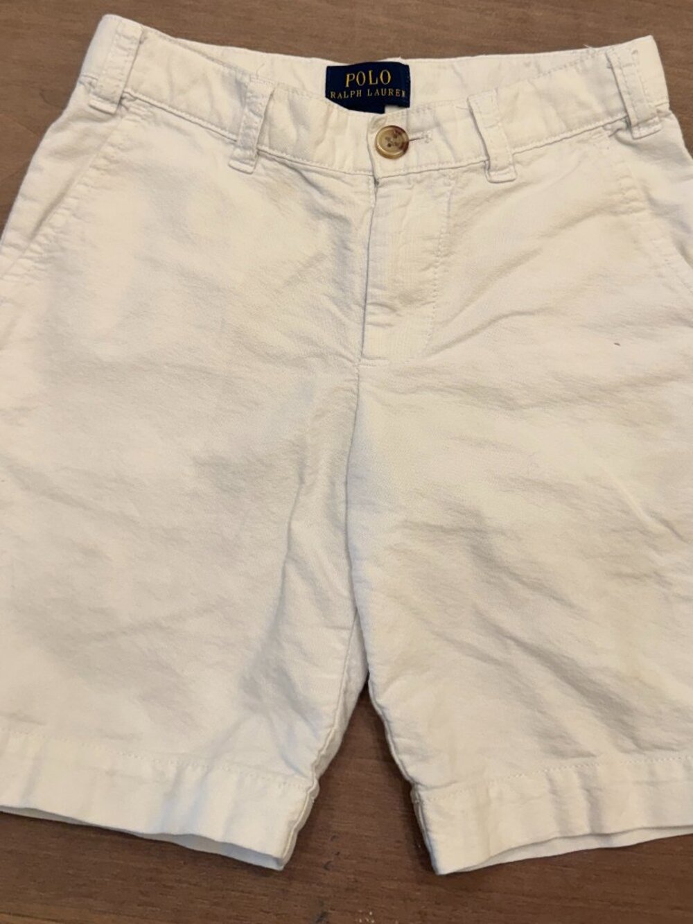 Polo Ralph Lauren Boys White Chino Shorts Size 5